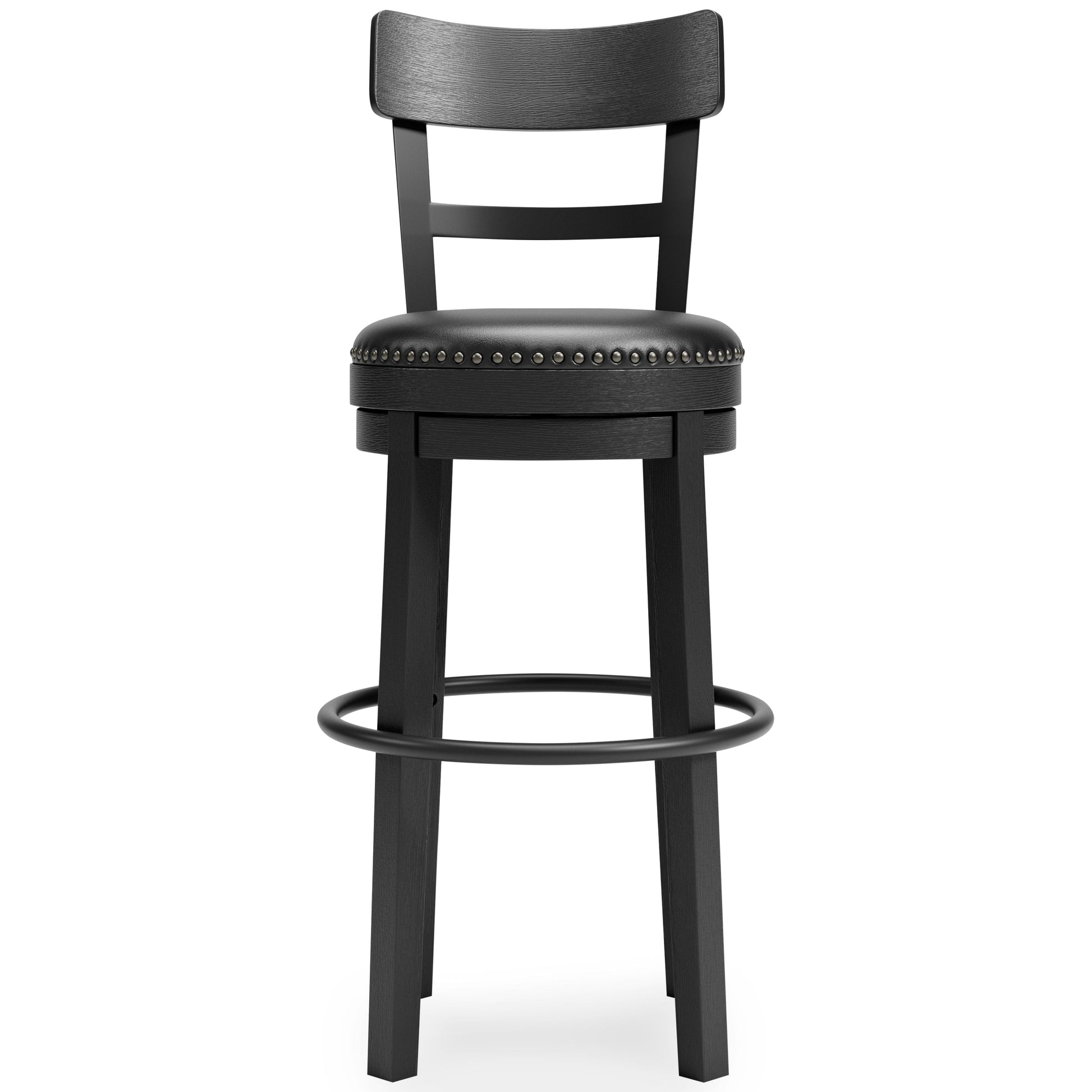 Signature Design by Ashley® Valebeck - Tall Upholstered Swivel Barstool | Meri Furniture