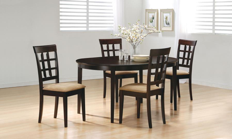 Coaster Fine Furniture Gabriel - Extension Leaf Dining Table Set | Meri Furniture