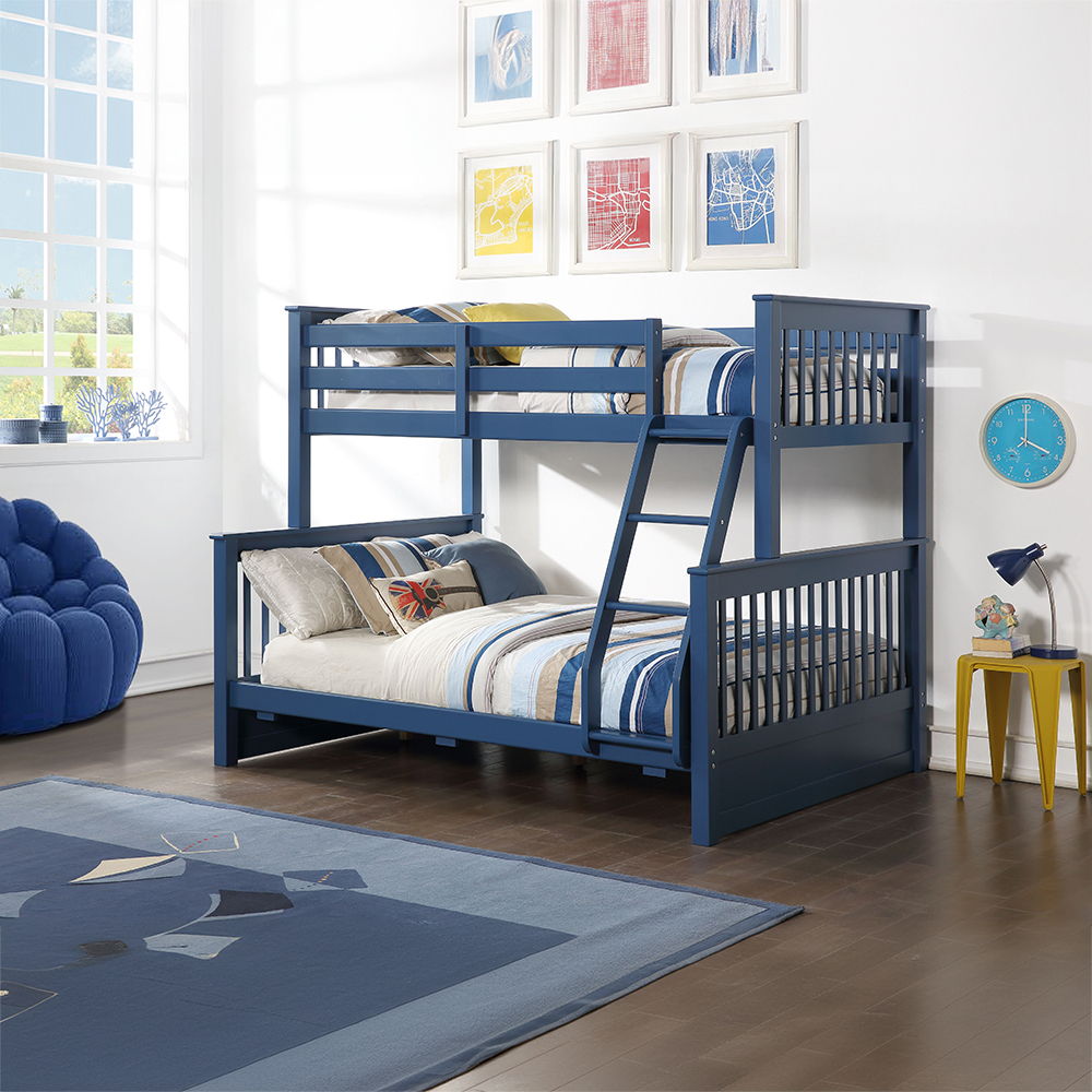 Haley II - Twin Over Full Bunk Bed With Storage