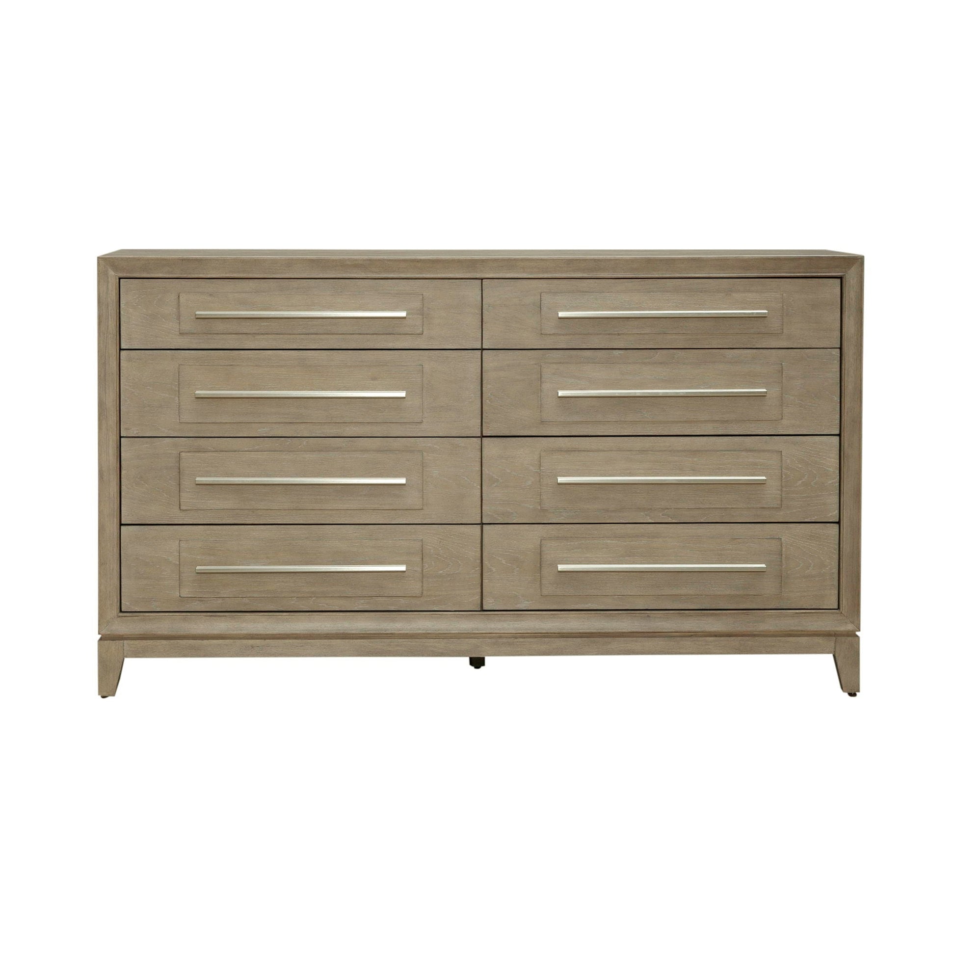 Liberty Furniture Brentwood - 8 Drawer Dresser - Sandstone | Meri Furniture
