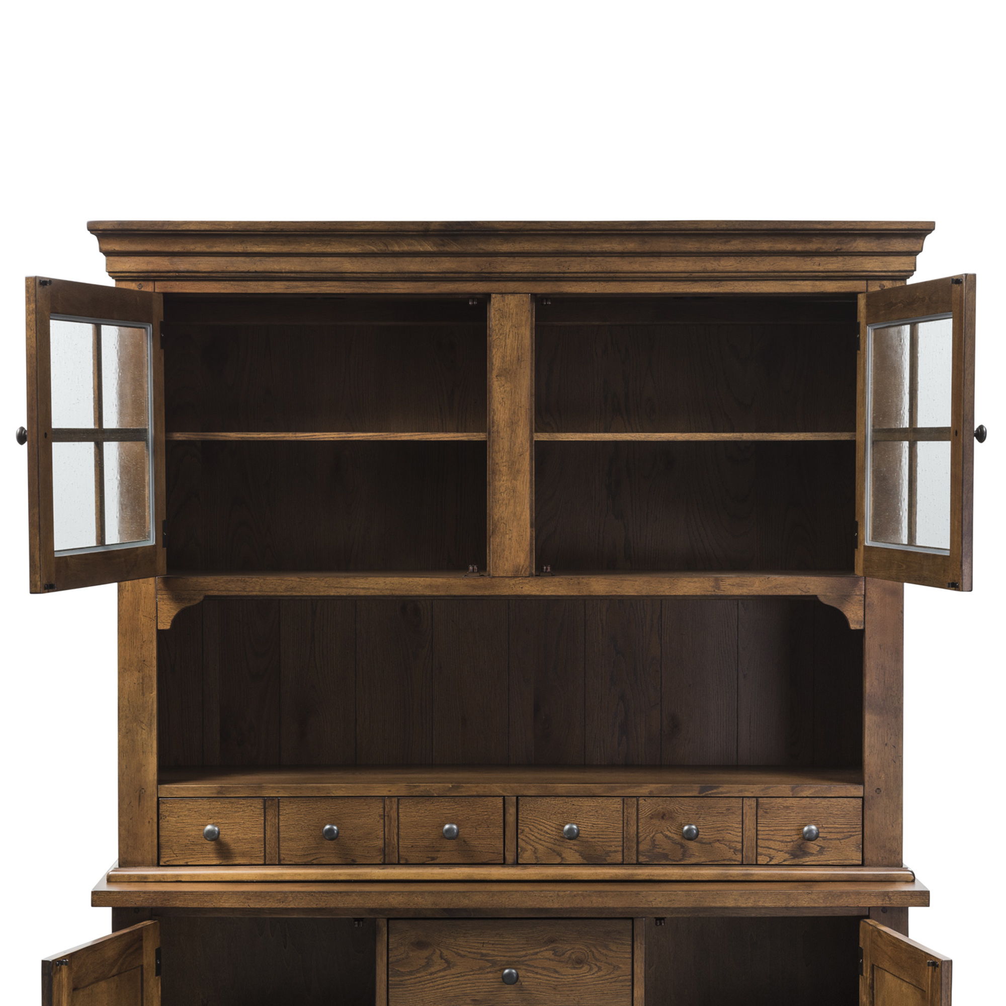 Liberty Furniture Hearthstone Ridge - Hutch - Light Brown | Meri Furniture
