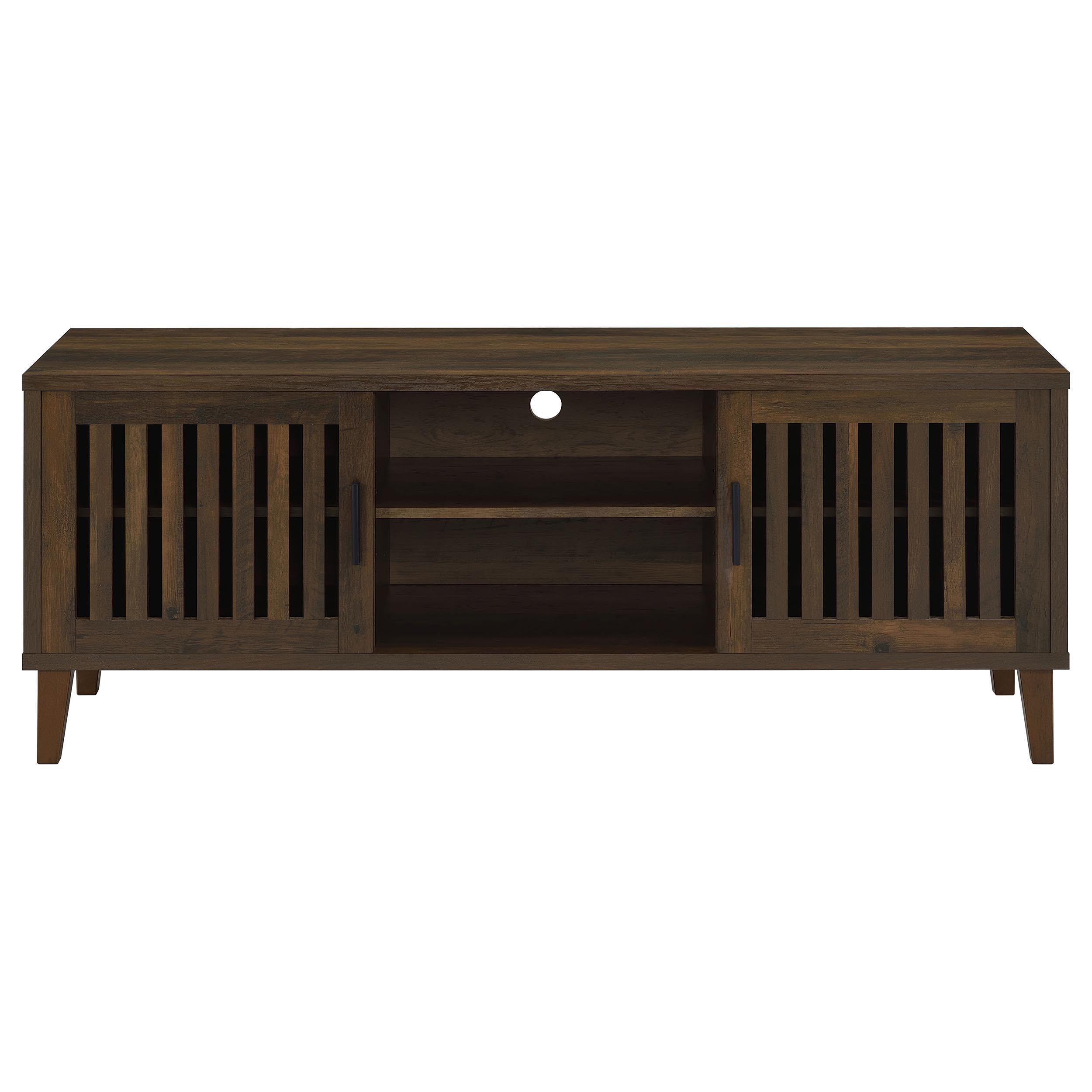 Coaster Fine Furniture Sedona - 2 Door Engineered Wood TV Stand - Dark Pine | Meri Furniture