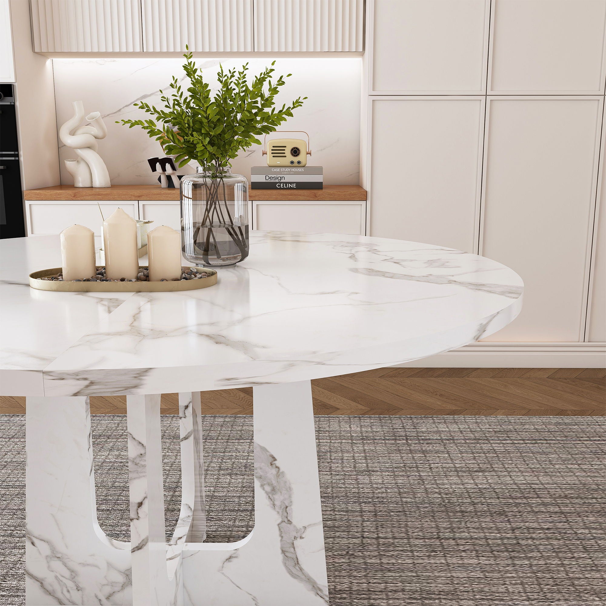 Round Dining Table For 4