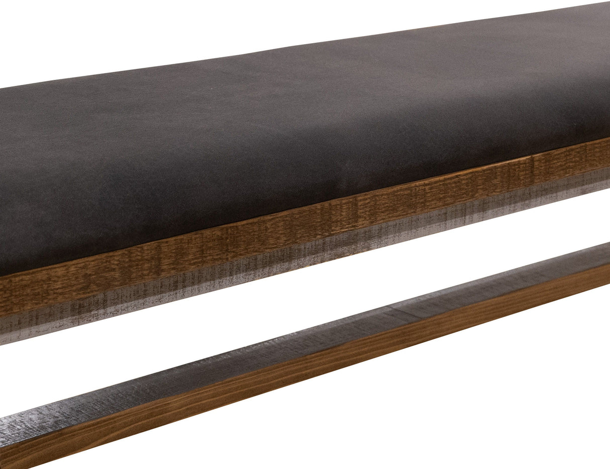 Loft Brown - Bench - Gray / Brown