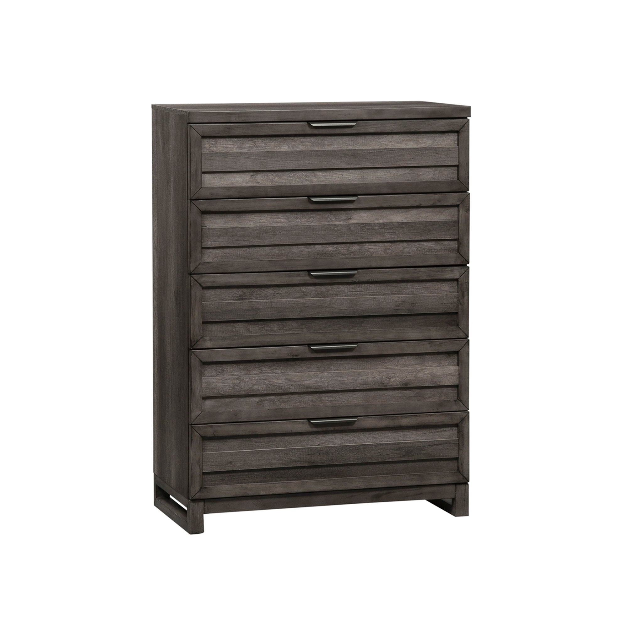 Liberty Furniture Tanners Creek - 5 Drawer Chest - Dark Gray | Meri Furniture