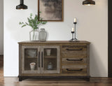 Loft Brown - 60” Buffet With 3 Drawer / 2 Doors - Two Tone Gray / Brown