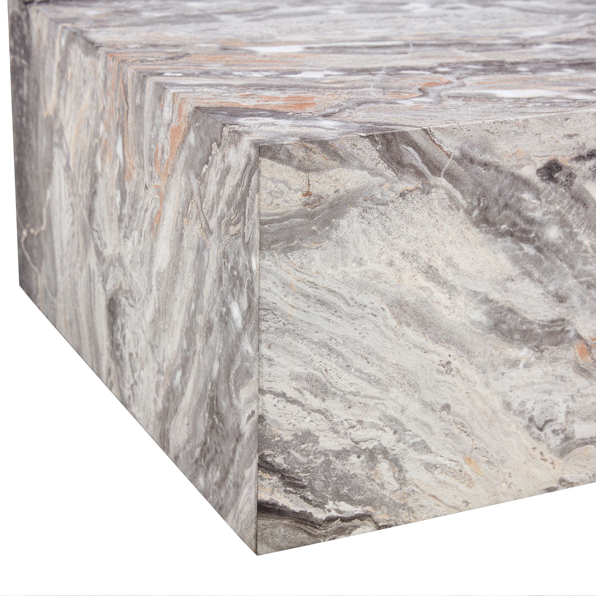 Modern Coffee Table With Light Wood Texture Pattern