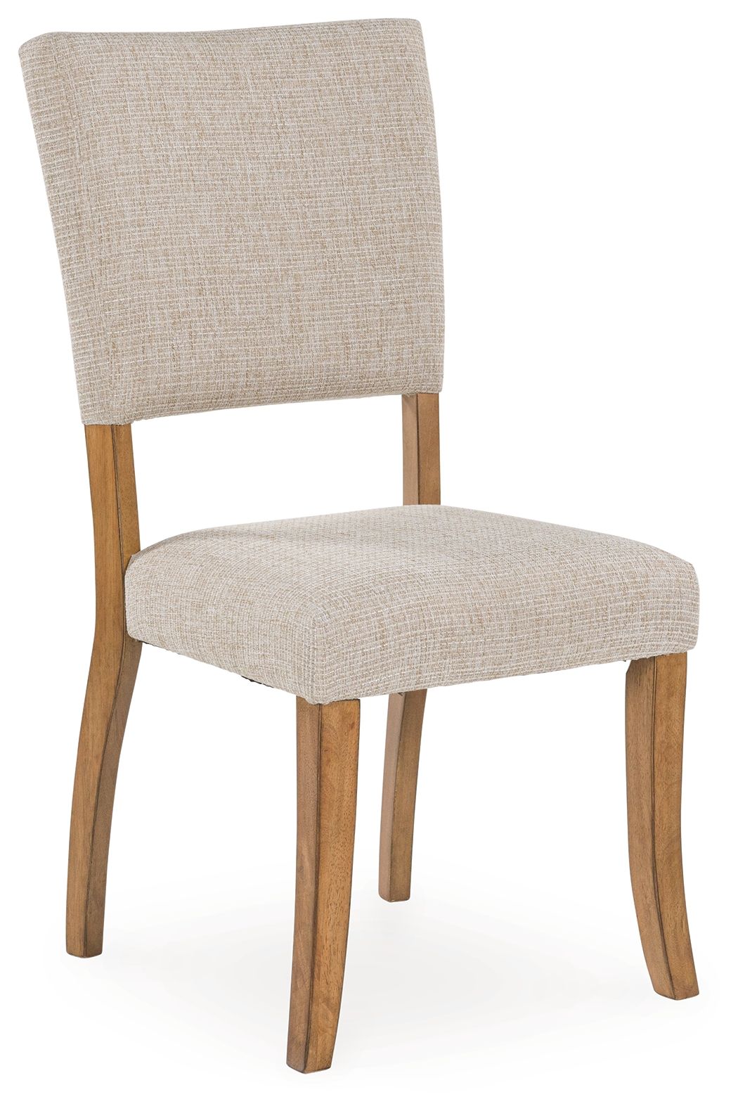 Signature Design by Ashley® Rybergston - Light Brown - Dining Upholstered Side Chair (Set of 2) | Meri Furniture