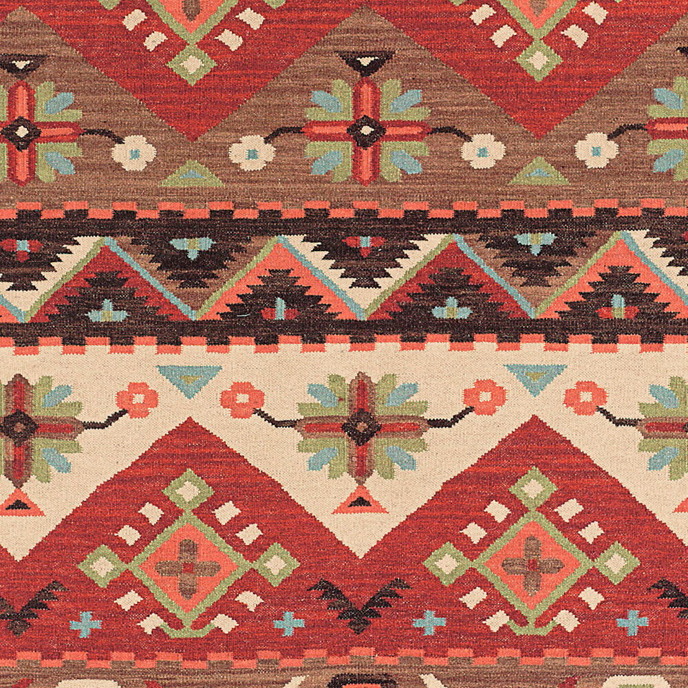 Jewel Tone Handmade Rug
