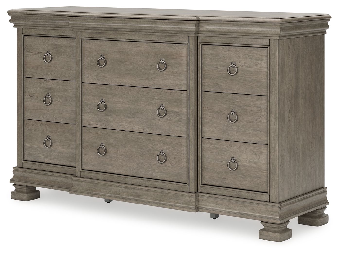 Signature Design by Ashley® Lexorne - Gray - Dresser | Meri Furniture