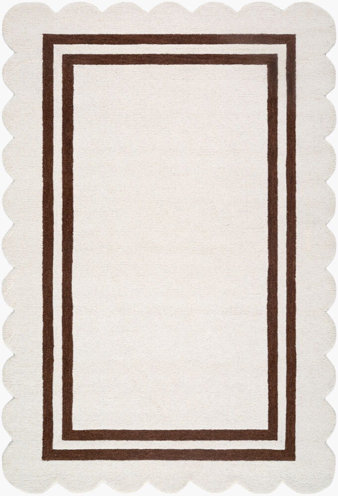 Scalloped Handmade Rug