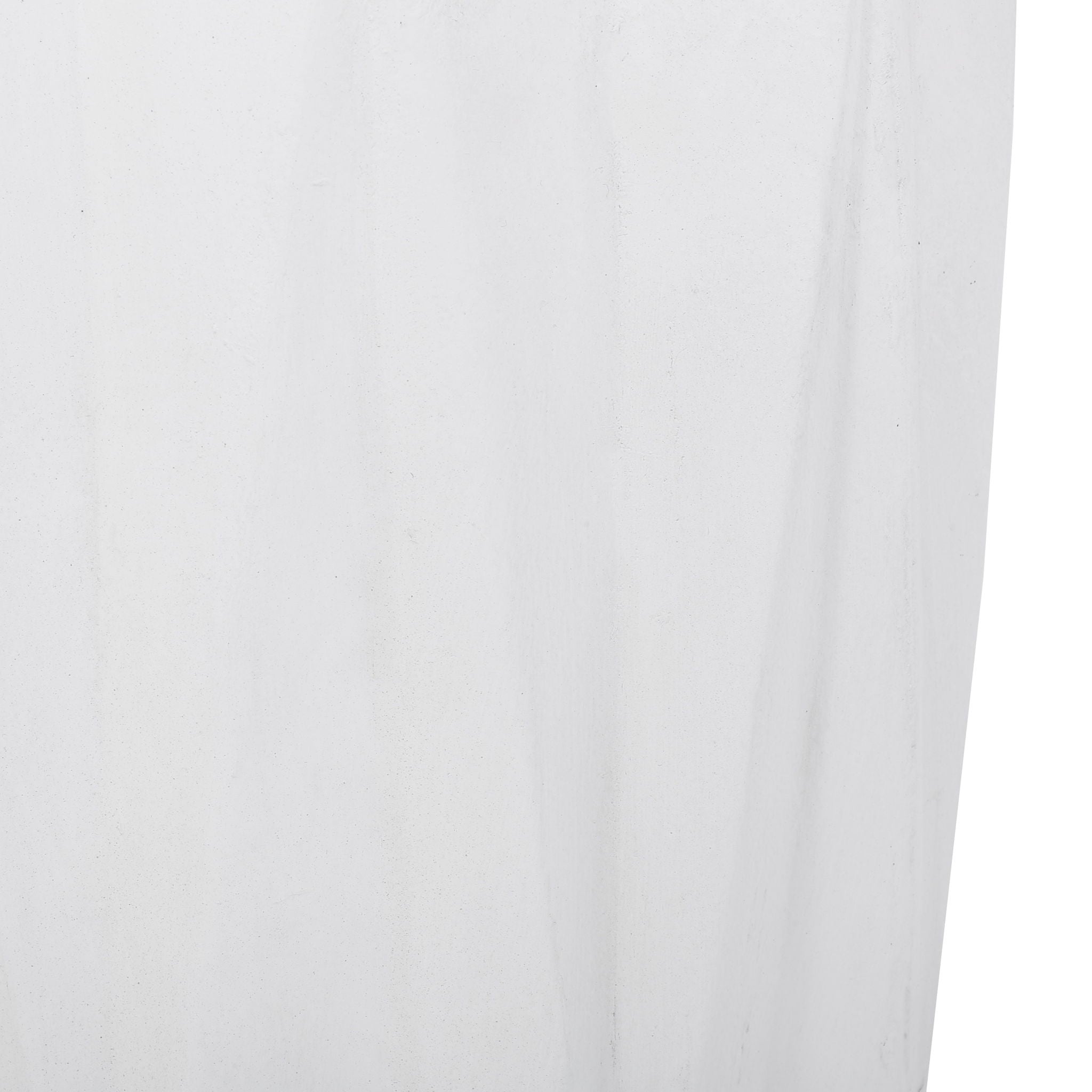 Outdoor Lightweight Concrete Side Table - Antique White