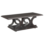 Coaster Fine Furniture Shelly - Rectangular Engineered Wood Coffee Table - Cappuccino | Meri Furniture
