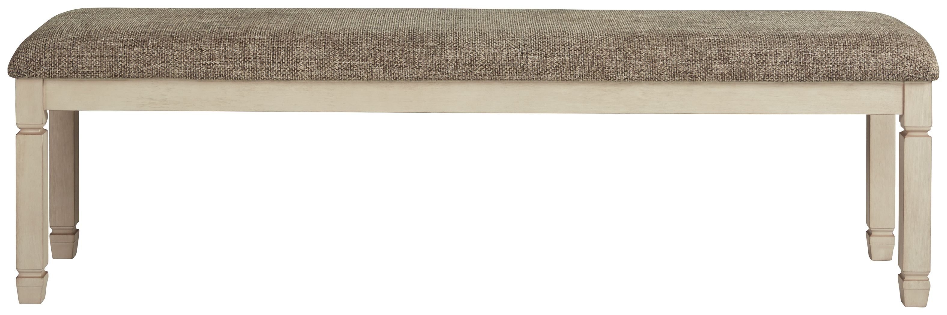 Signature Design by Ashley® Bolanburg - Brown / Beige - Extra Large Uph Drm Bench | Meri Furniture