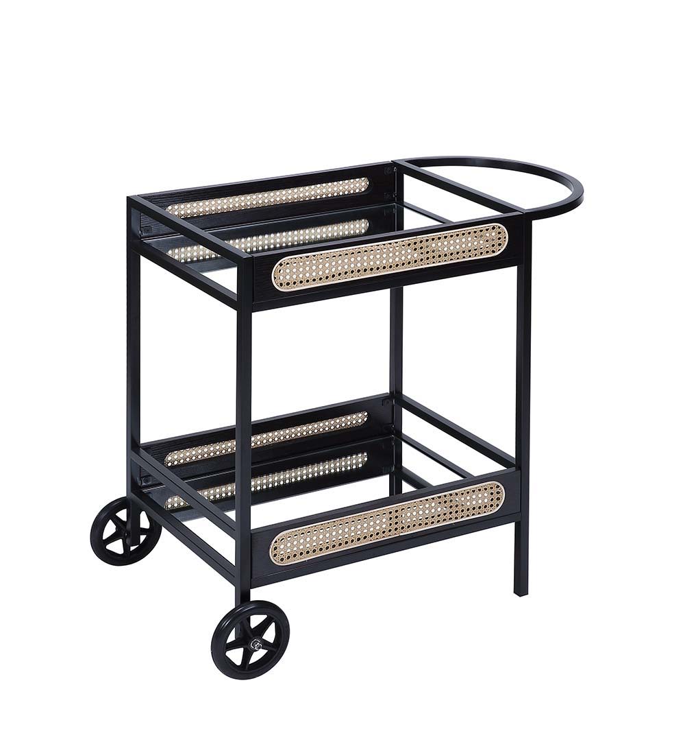 ACME Colson - Serving Cart - Black Finish | Meri Furniture