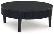 Marstream - Round Cocktail Table - Black