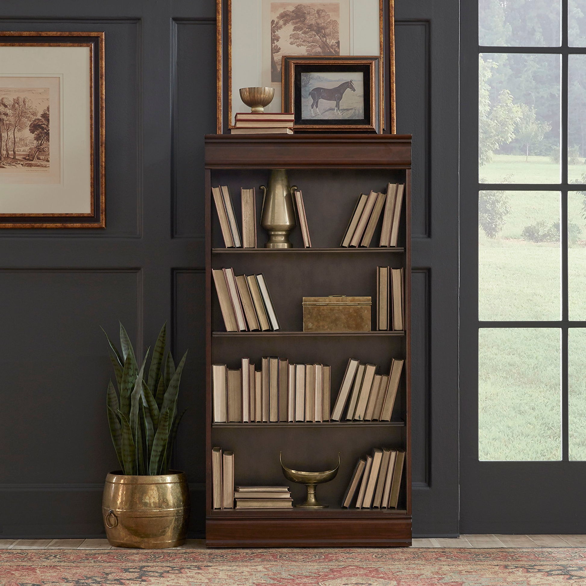 Liberty Furniture Brayton Manor - Jr Executive Bookcase (RTA) | Meri Furniture