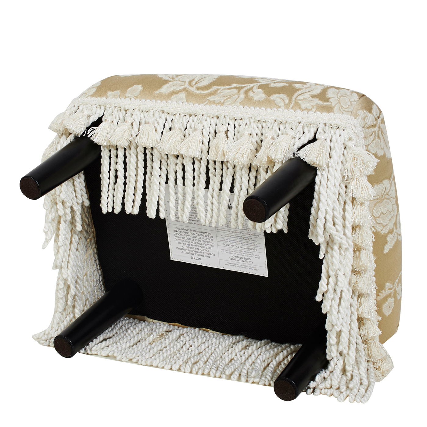 Fiona - Handcrafted Accent Footstool Ottoman