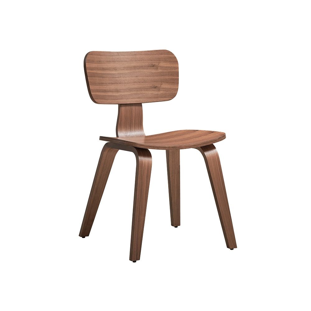 ACME Fixed Table Top Bent Wood Legs Design Natural Finish Style Wooden Legss | Meri Furniture