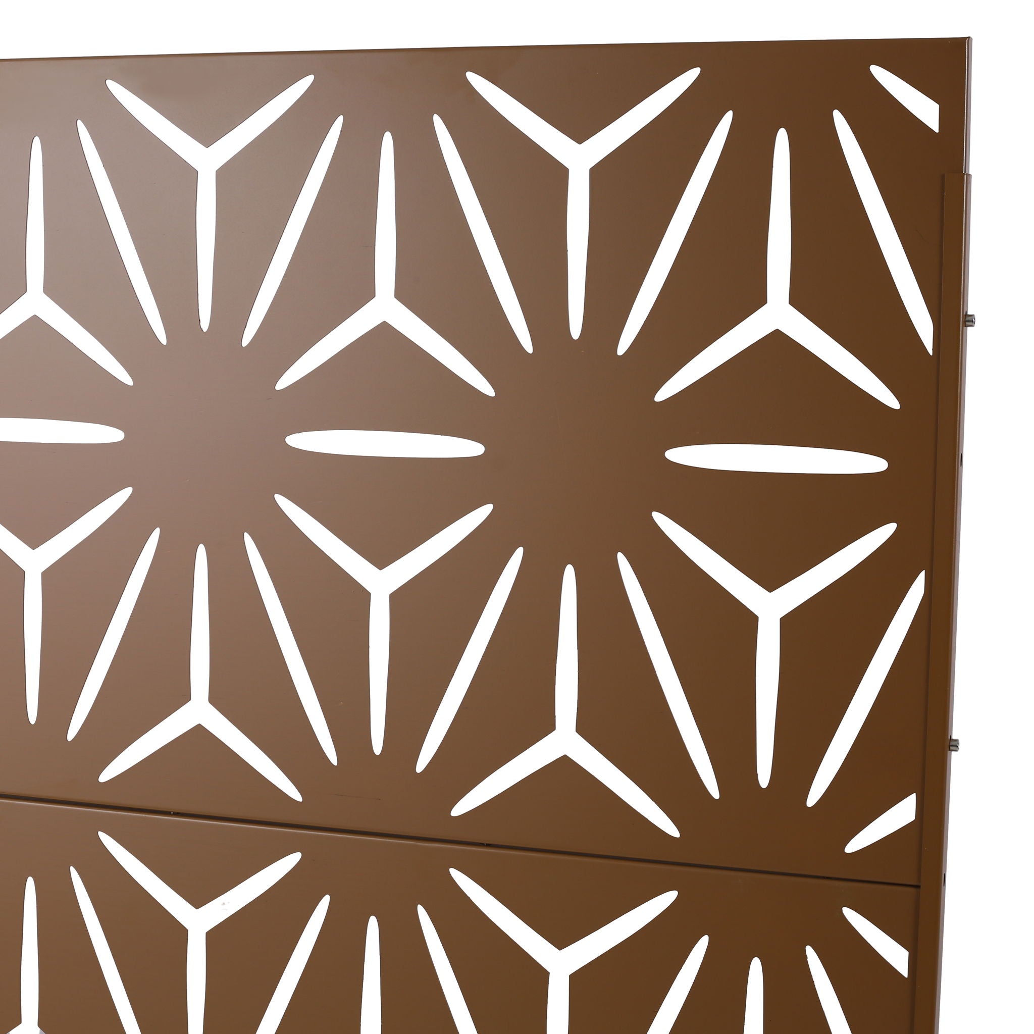 Outdoor & Indoor Metal Privacy Screen, Freestanding Decorative Panels