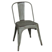 Vintage Series - Bow Back Side Chair - Green
