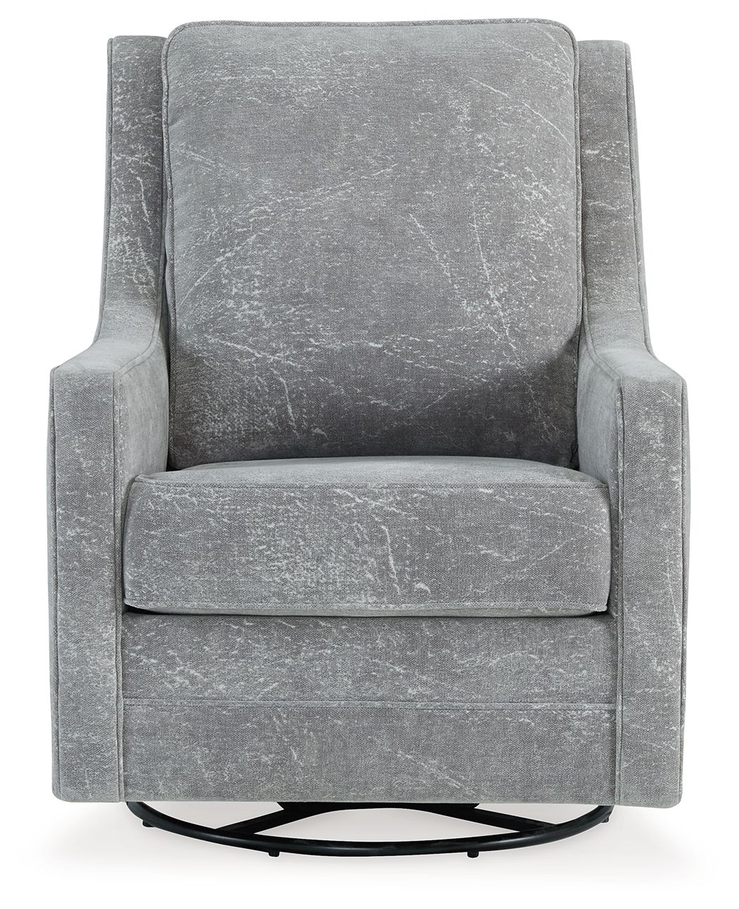 Signature Design by Ashley® Kambria - Ash - Swivel Glider Accent Chair | Meri Furniture
