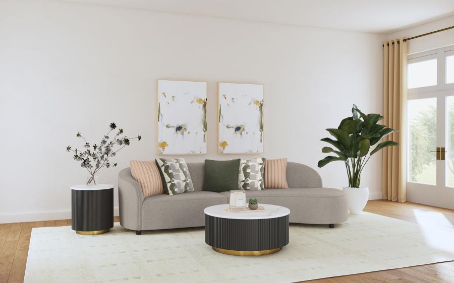 Coaster Fine Furniture Fayette - Upholstered Sectional Sofa | Meri Furniture