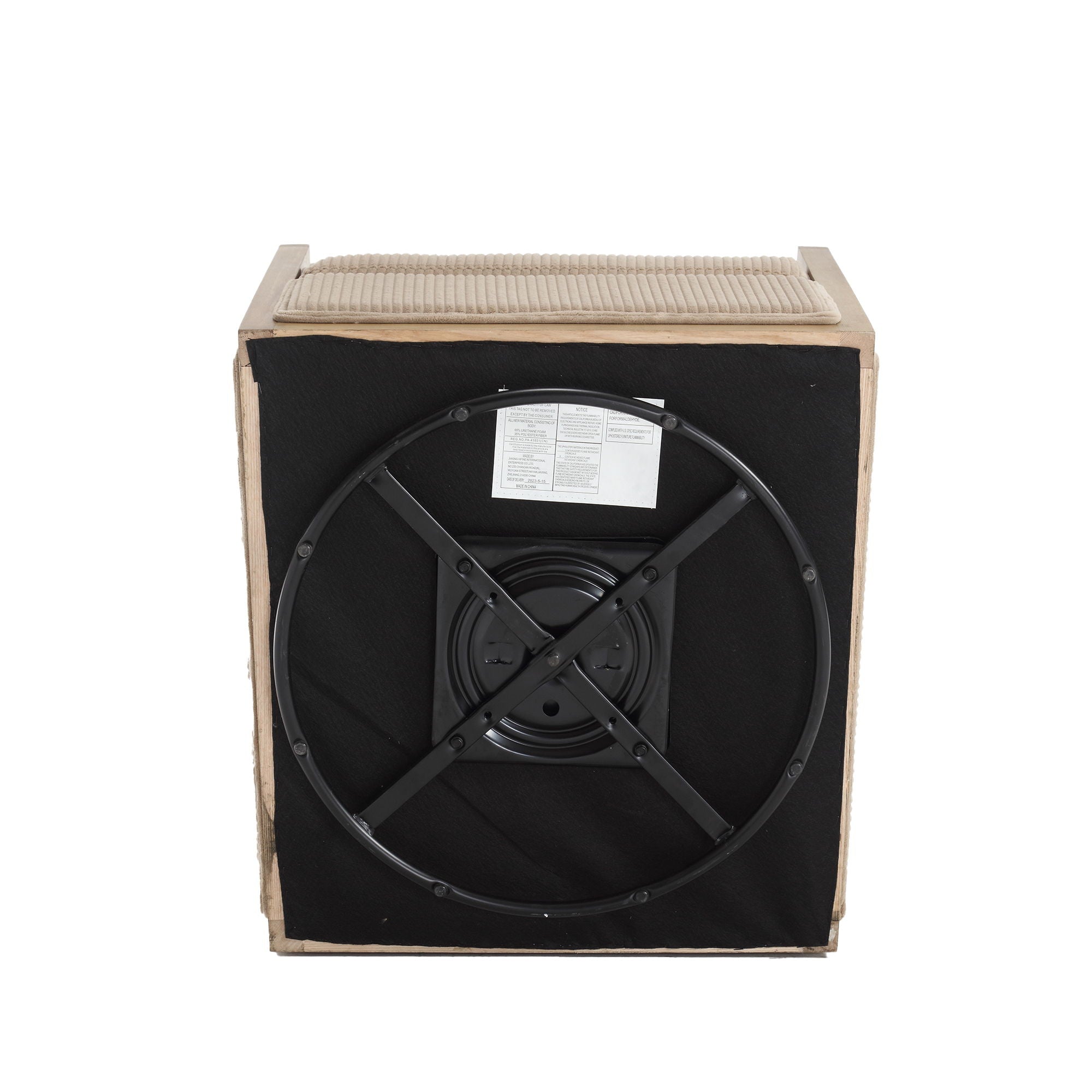 Comfy Accent Barrel Chair, 360 Degree Swivel