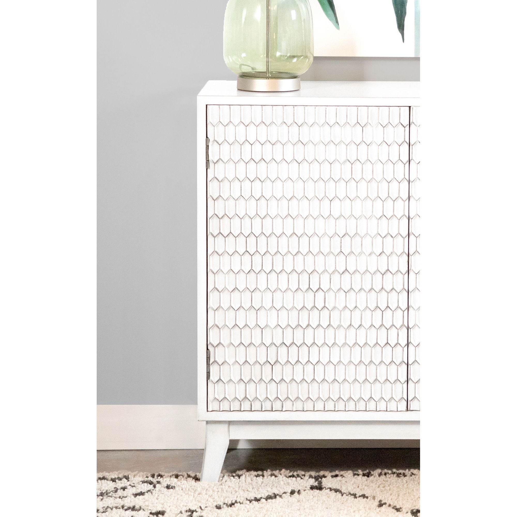 Carillon - 2 Door Accent Cabinet - White
