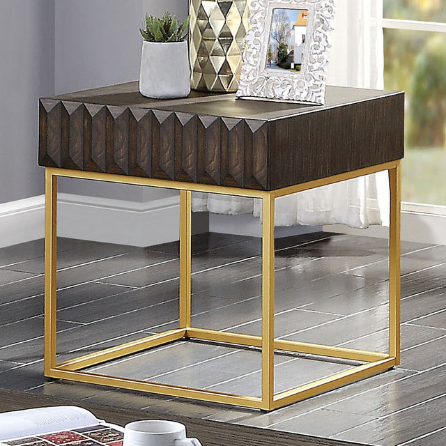 Furniture of America Augsburg - End Table | Meri Furniture