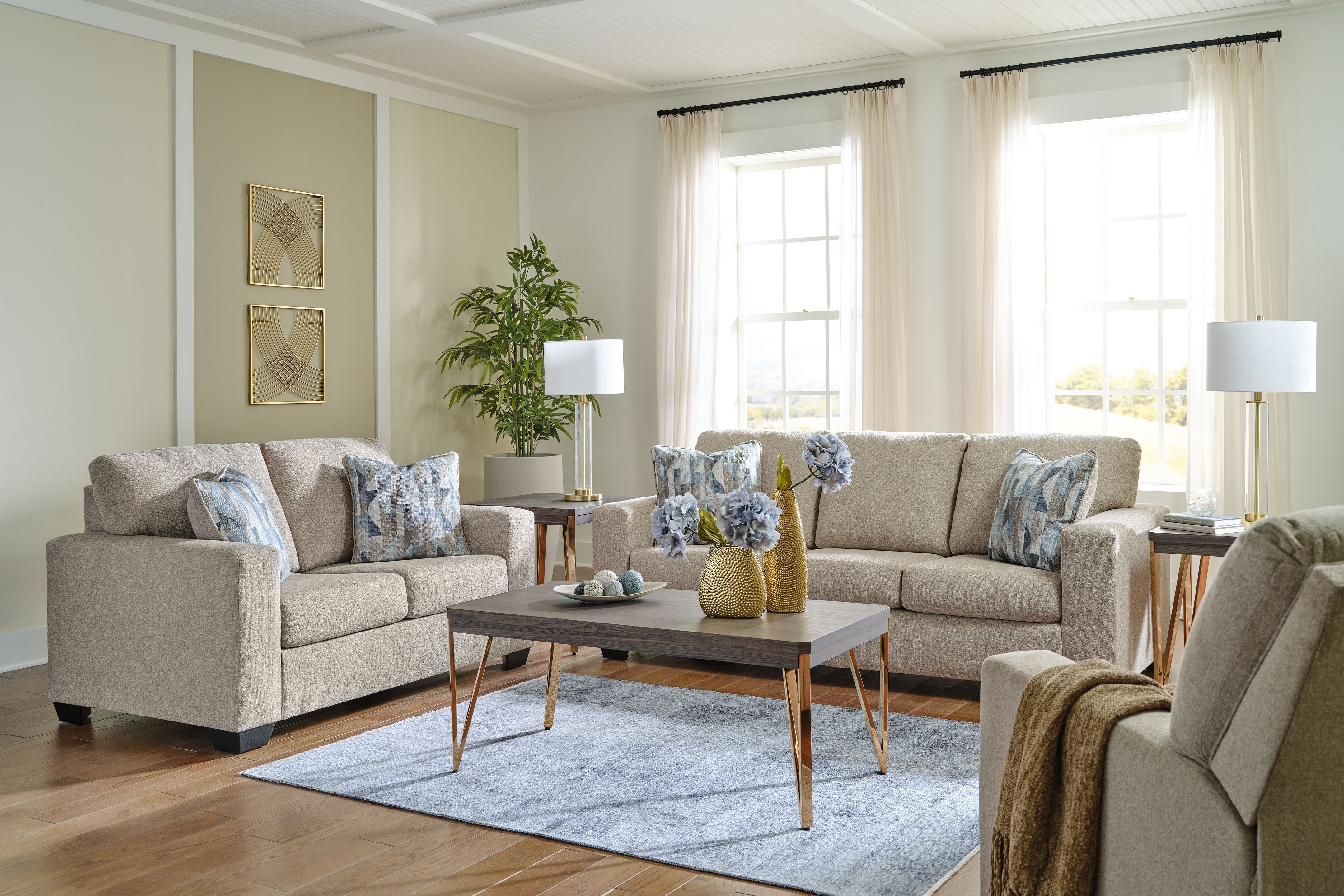 Signature Design by Ashley® Deltona - Living Room Set | Meri Furniture