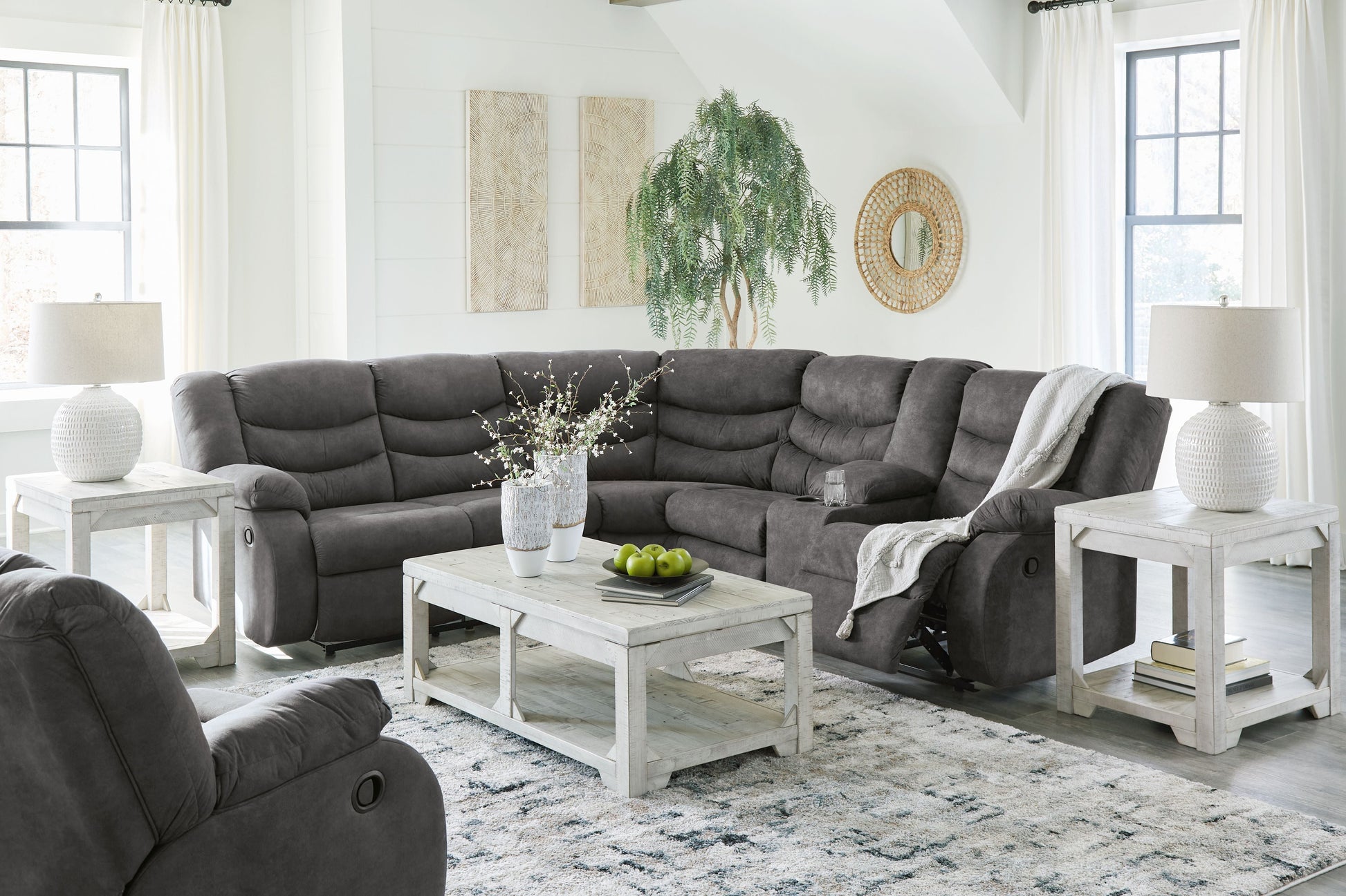 Signature Design by Ashley® Partymate - Reclining Living Room Set | Meri Furniture