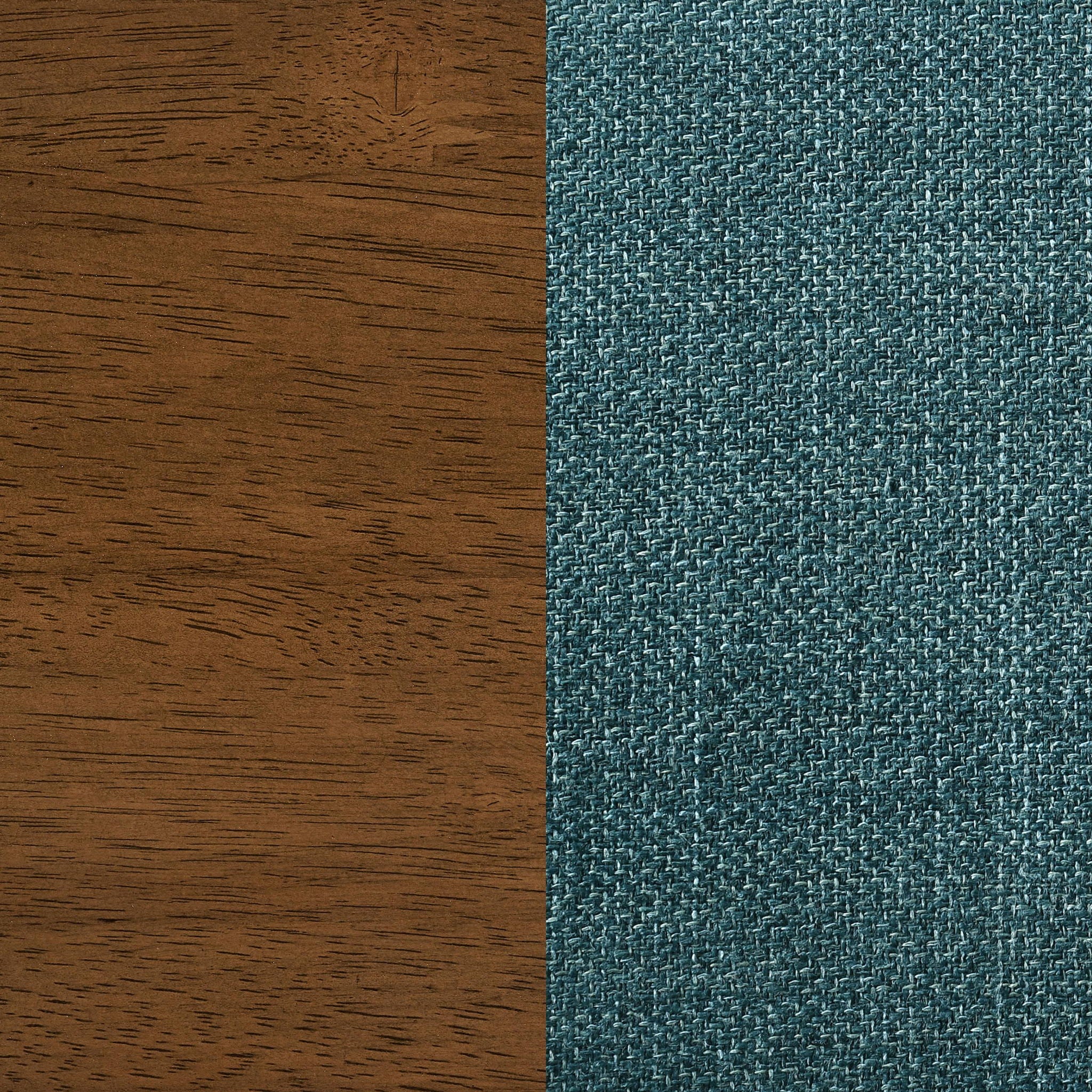 Paxton Upholstered Dining Side Chair Teal Blue (Set of 2)