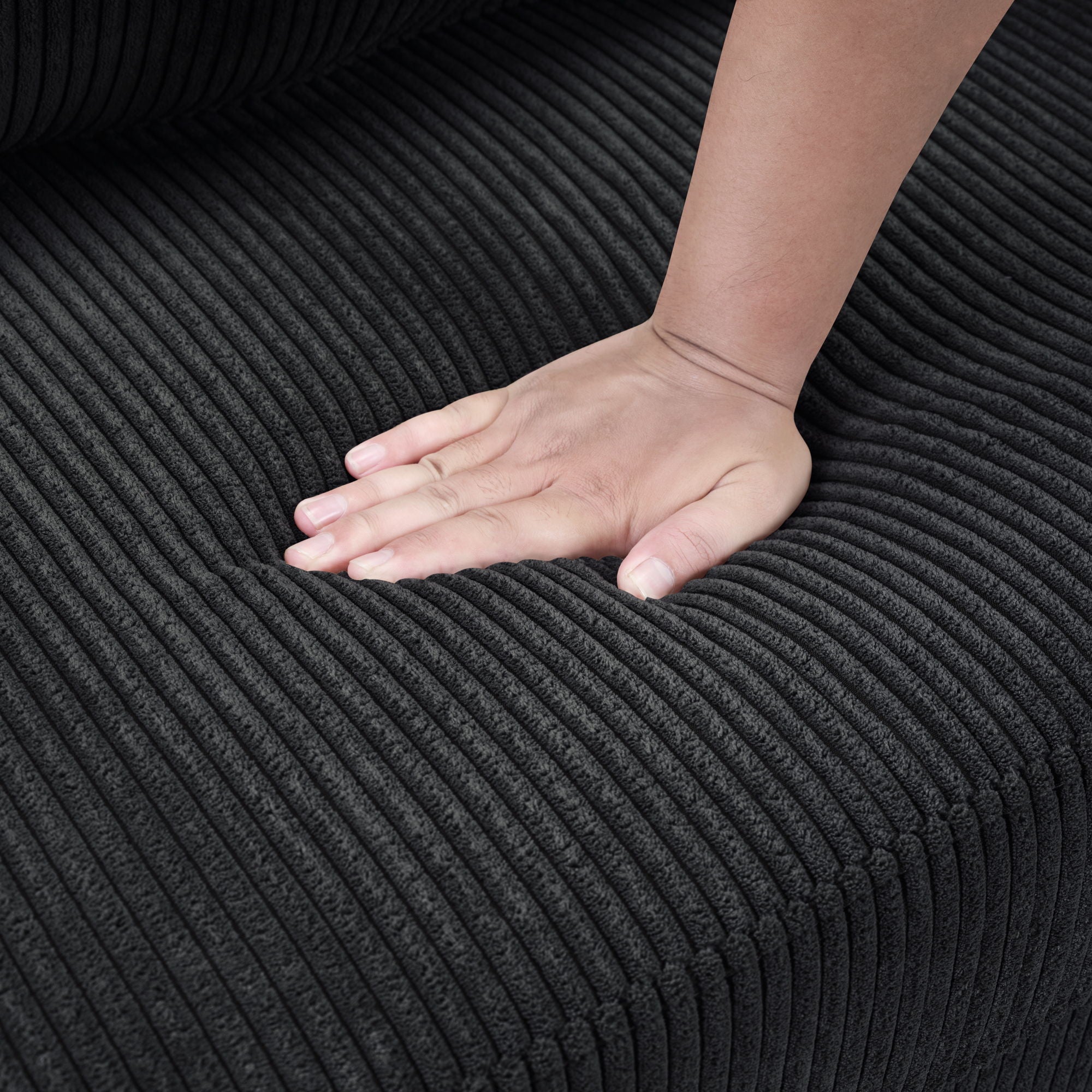 Sleeper Sofa With Foldable Mattress, USB Ports, Side Table & Storage Pocket