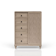 5 Drawer Door Chest - Sand