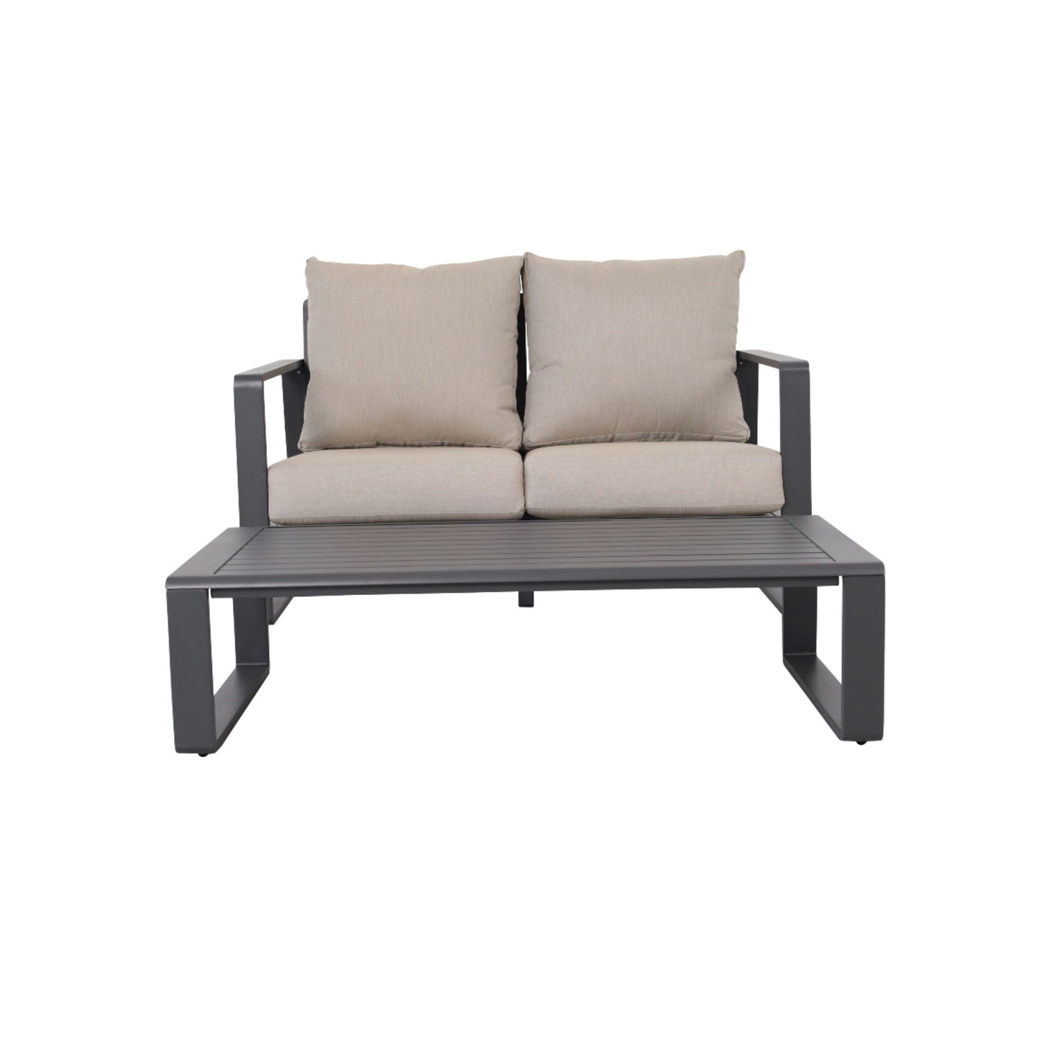Sofa With Rectangular Coffee Table