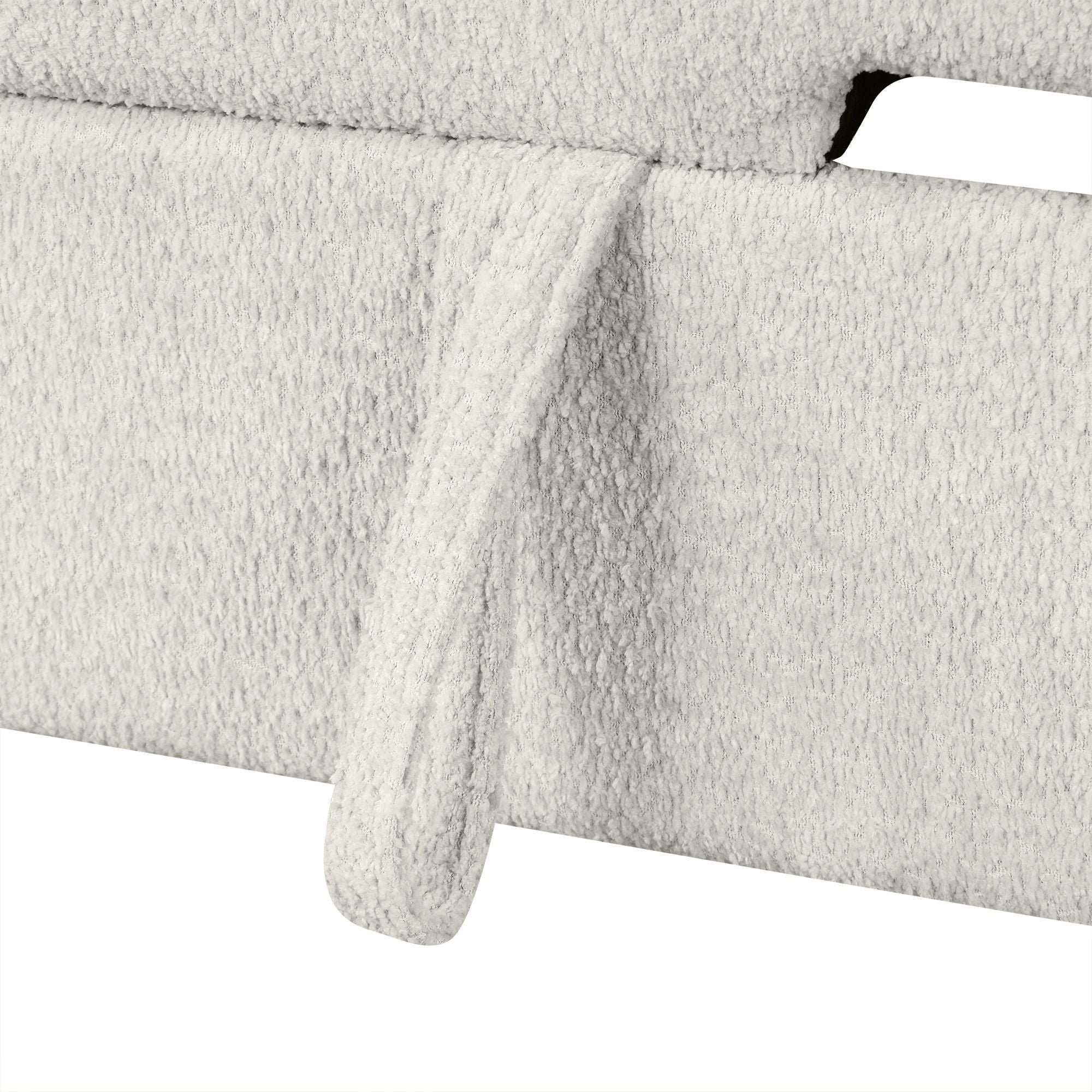 Versatile L Shaped Sofa Bed With Storage, Cup Holders, USB Ports Chenille