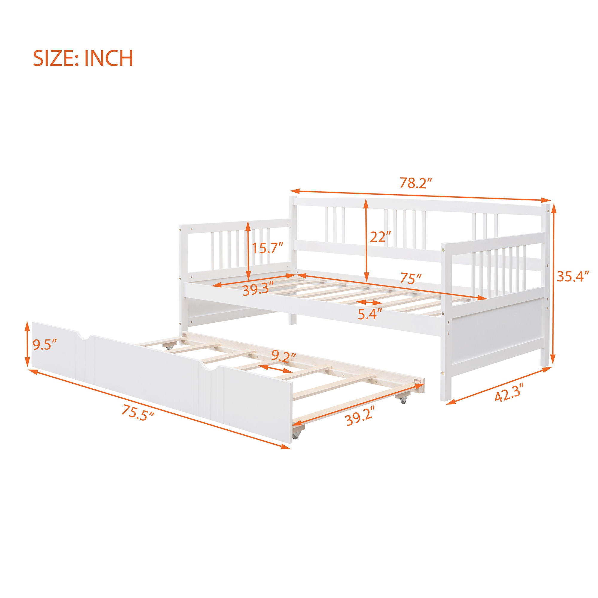 Multifunctional Modern Daybed
