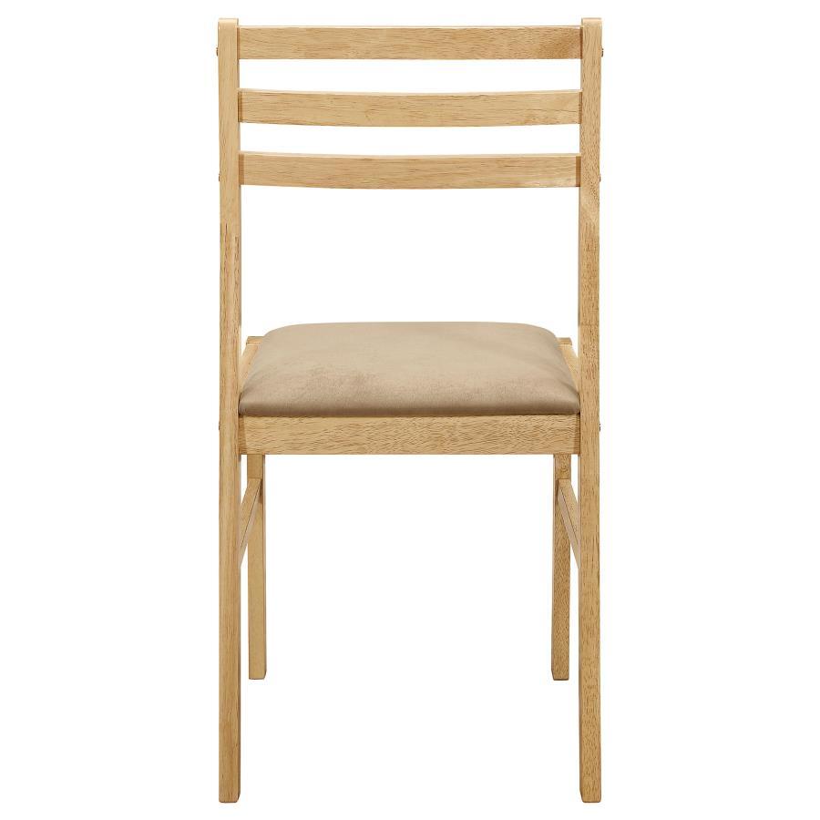 Bucknell - 3 Piece Round Drop Leaf Dining Table Set