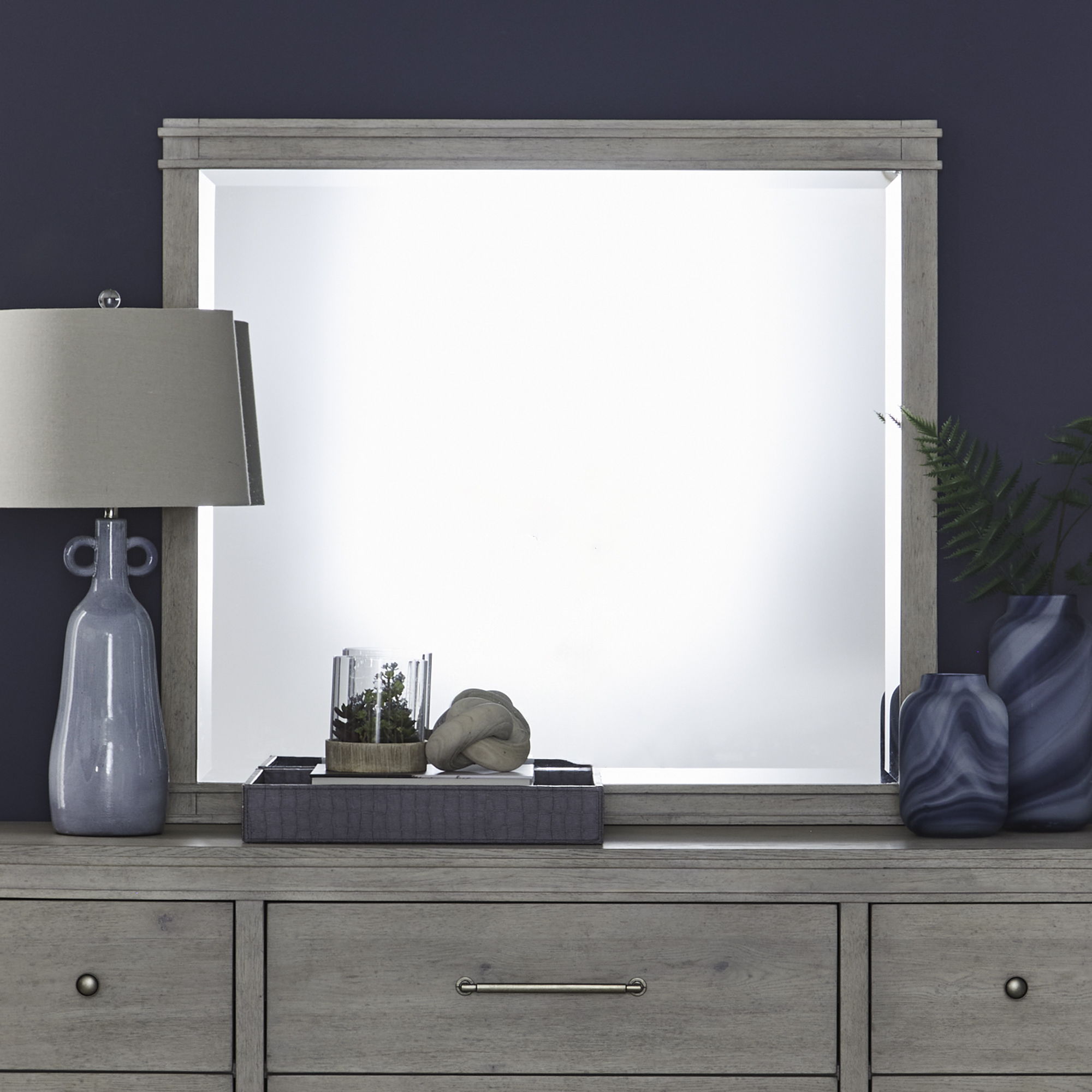 New Haven - Mirror - White