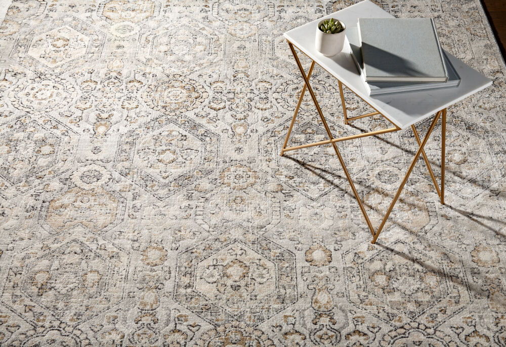 Indigo Machine Woven Rug