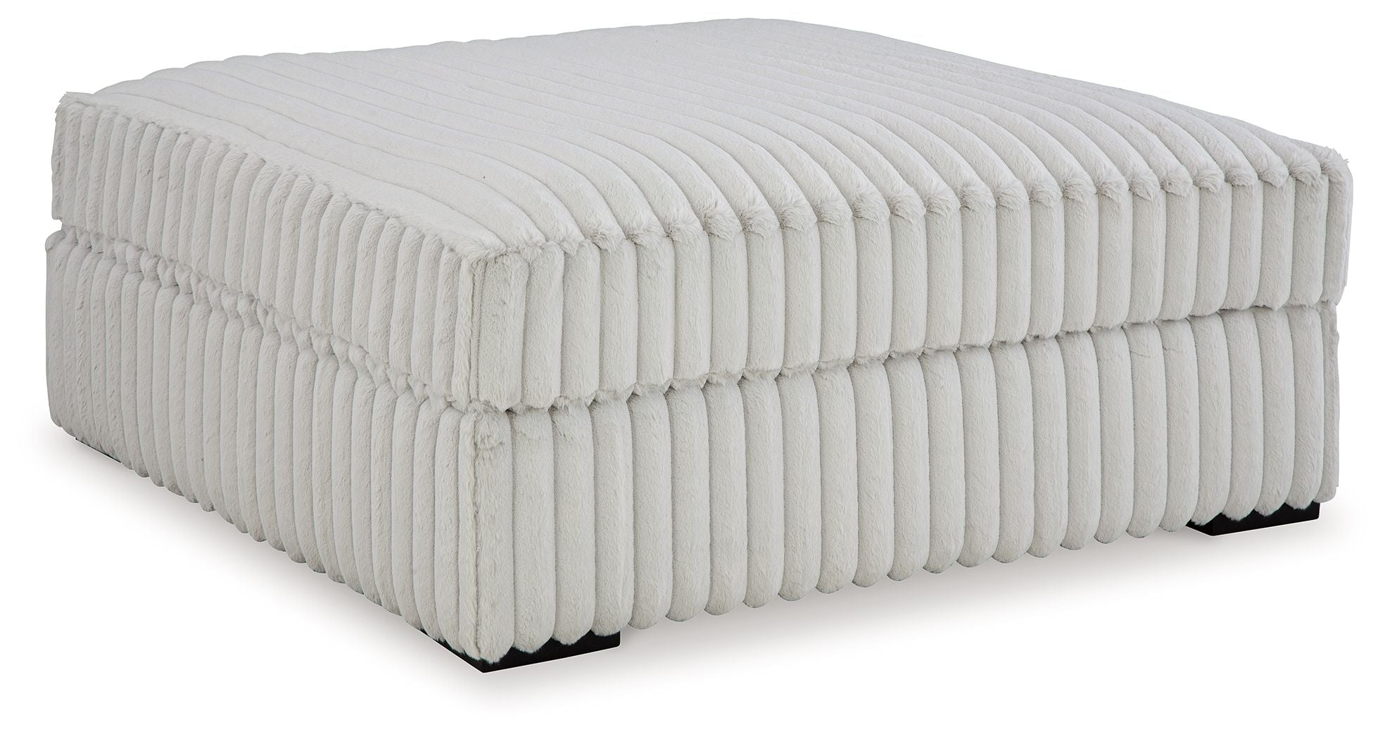 Signature Design by Ashley® Stupendous - Alloy - Oversized Accent Ottoman | Meri Furniture