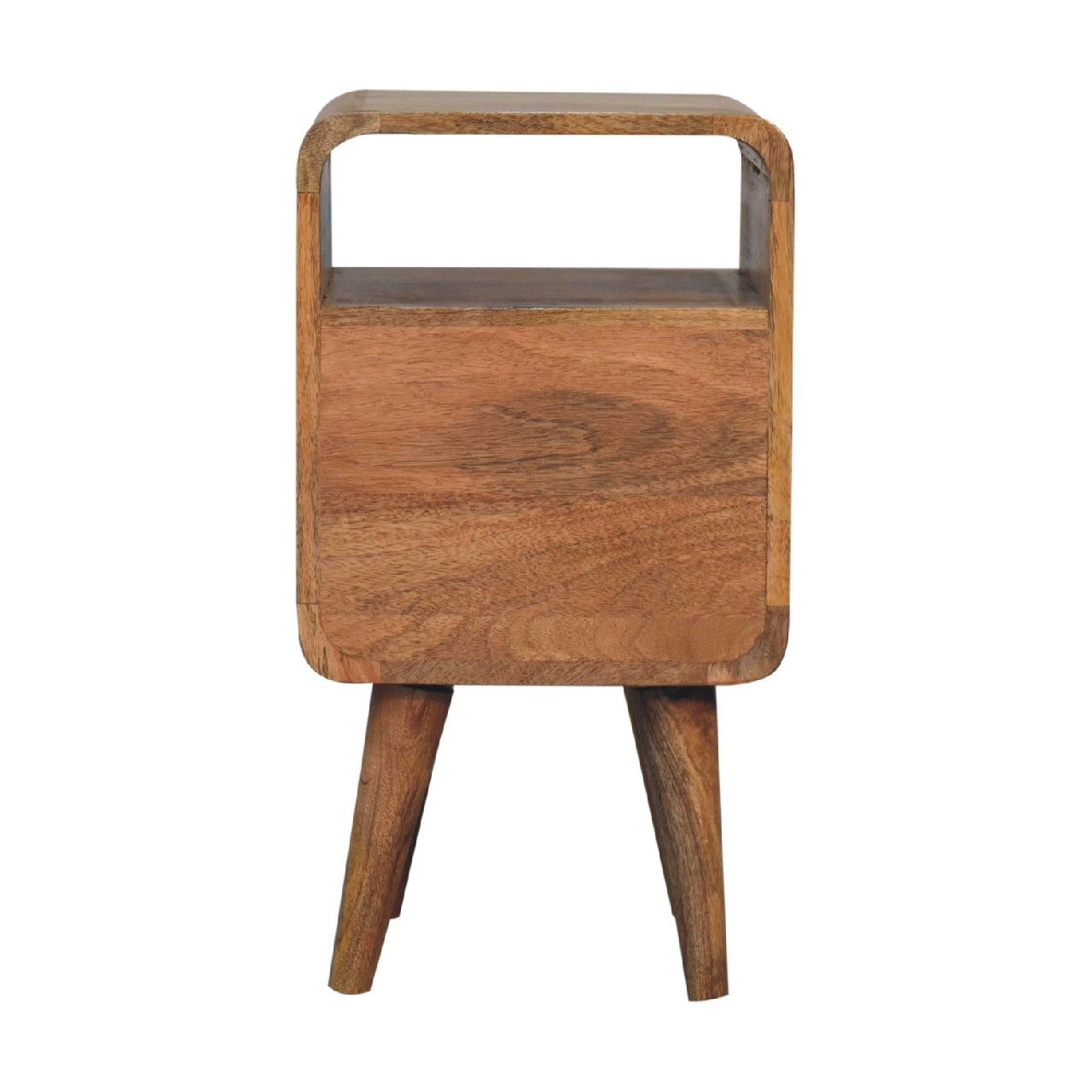 Mini Lille Curved Nightstand - Oak