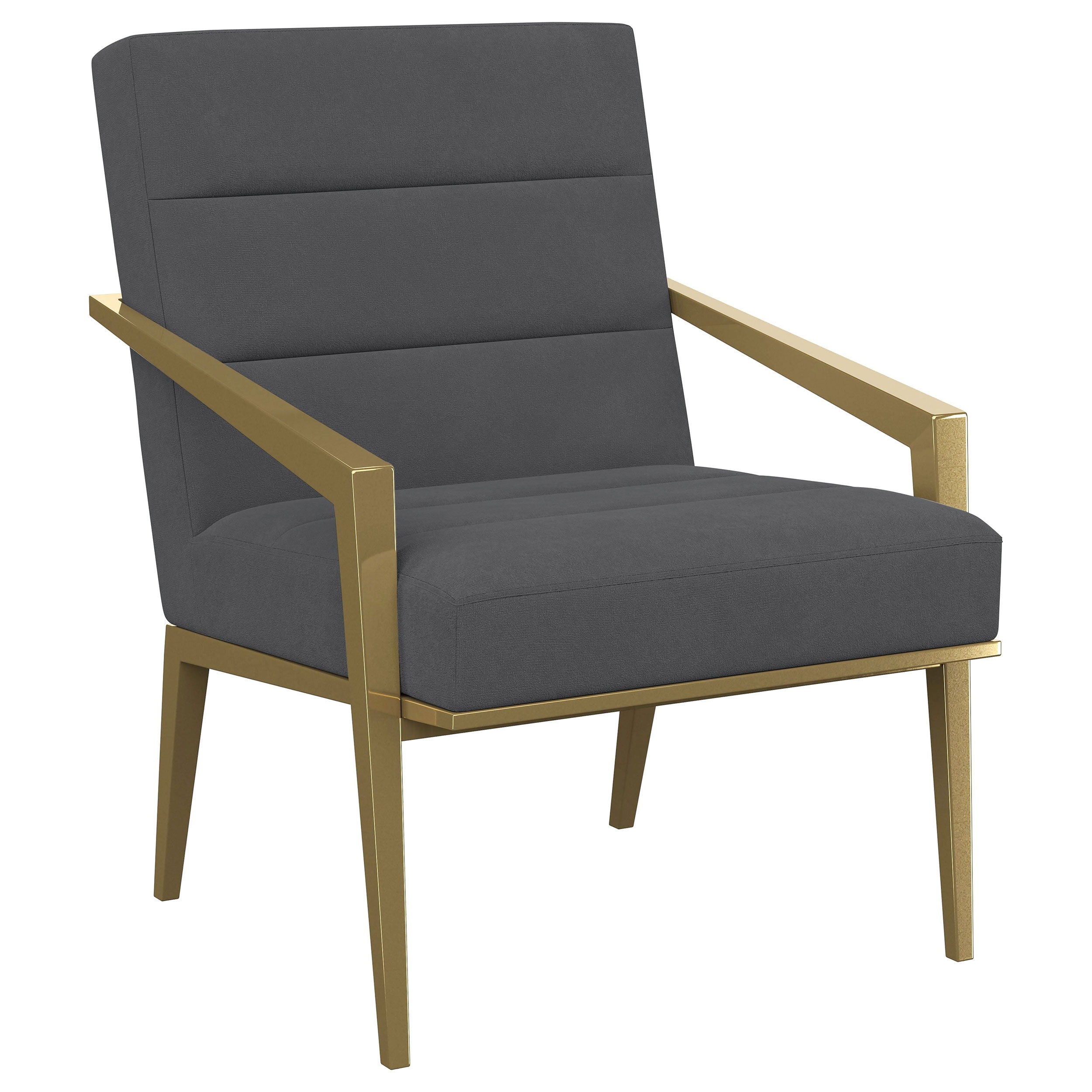Coaster Fine Furniture Kirra - Upholstered Metal Arm Accent Chair | Meri Furniture