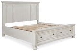 Robbinsdale - Panel Storage Bed