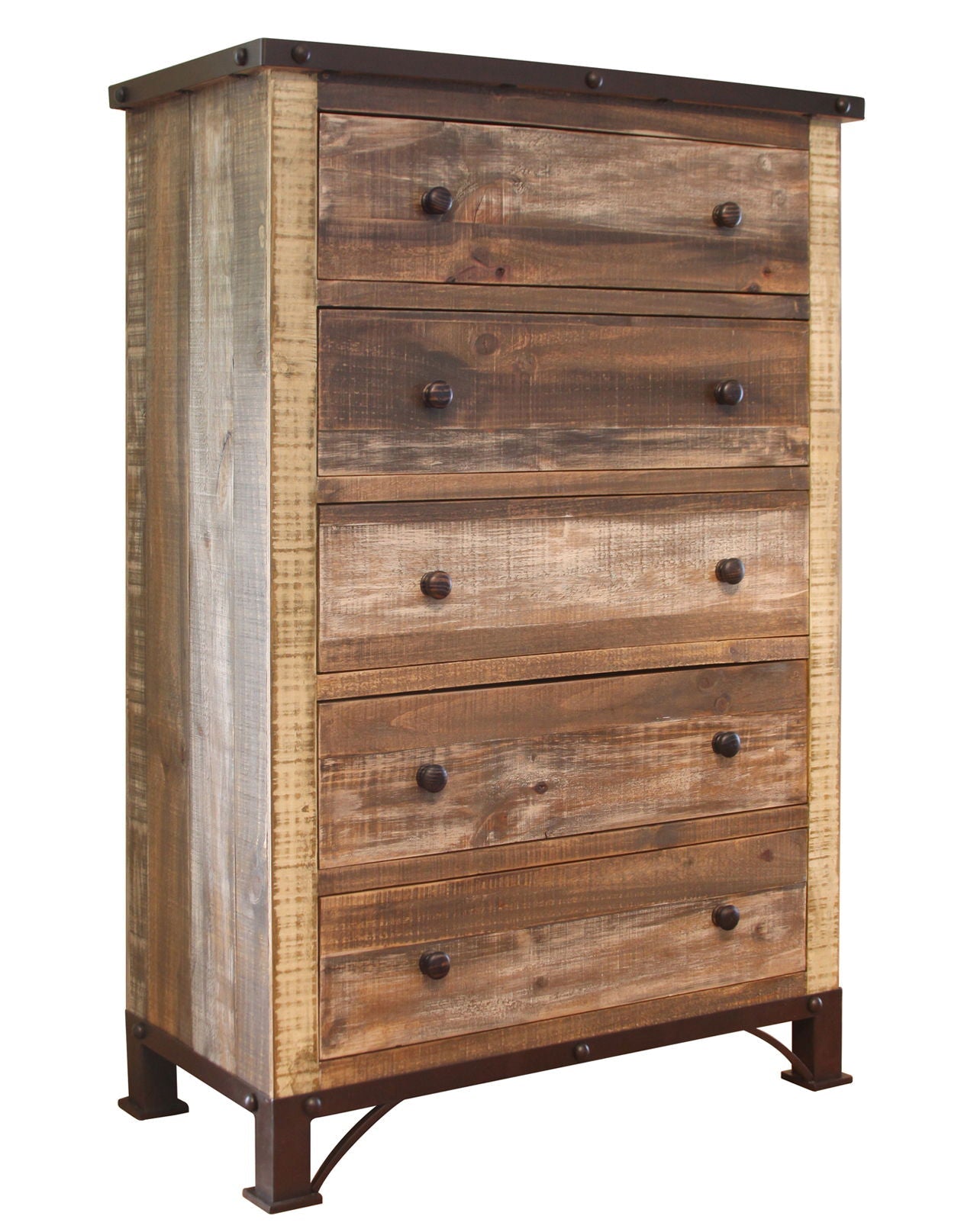 International Furniture Direct Antique - Drawer Chest | Meri Furniture