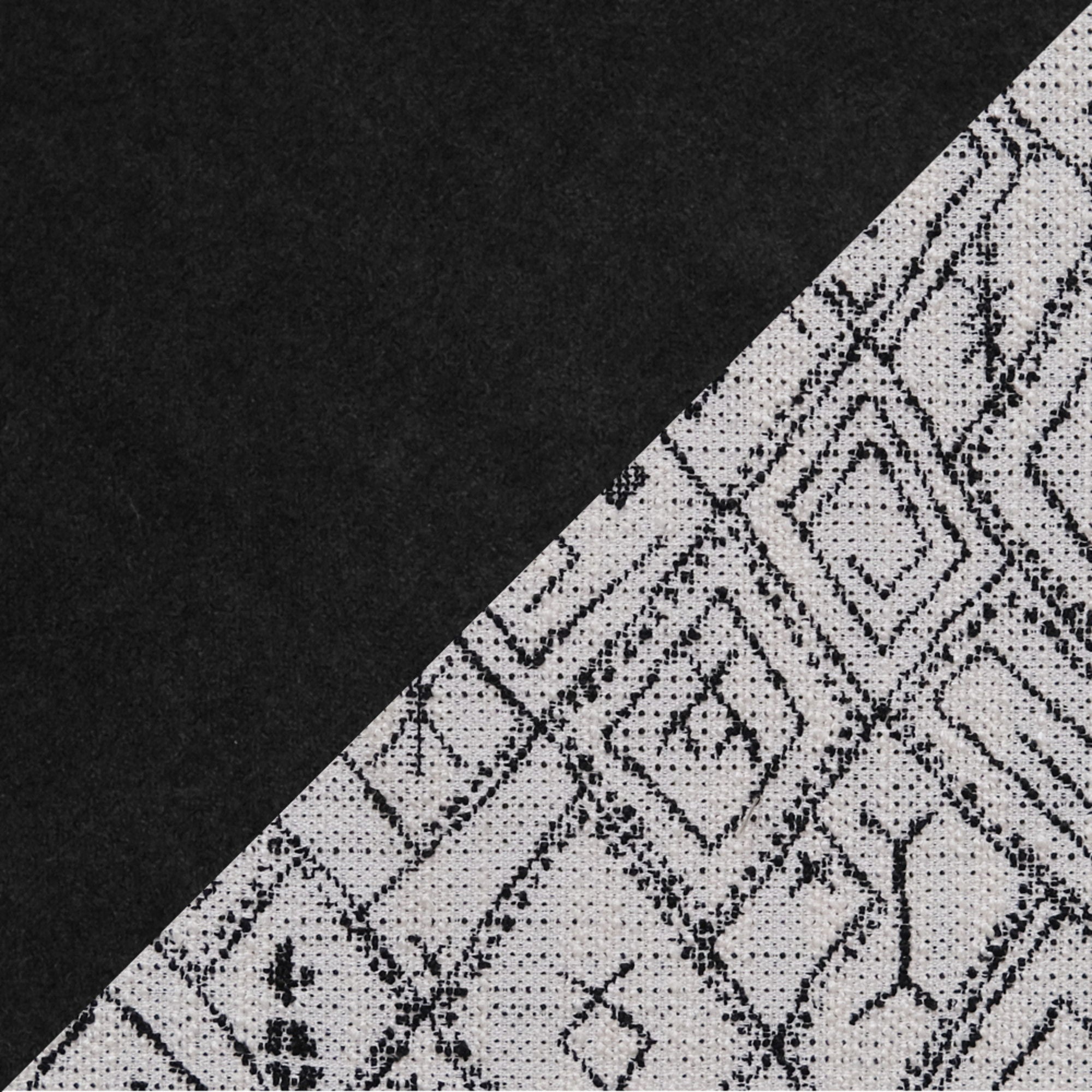 Accent Chair With Unique Print Fabric