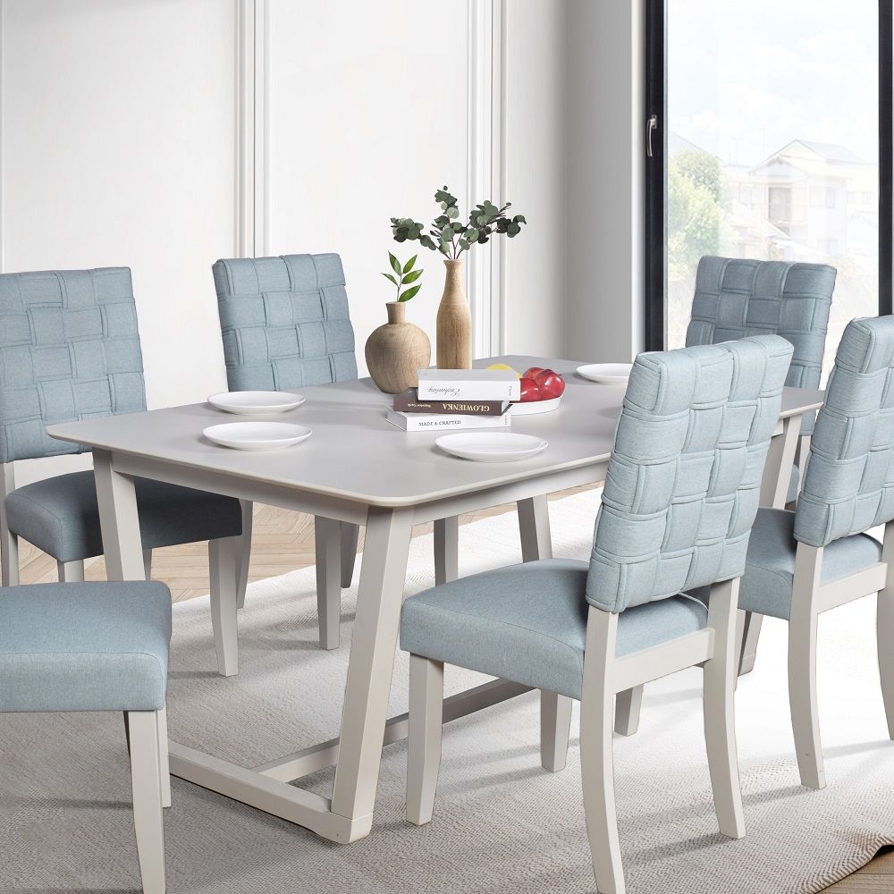 ACME Saree - Dining Table - White | Meri Furniture
