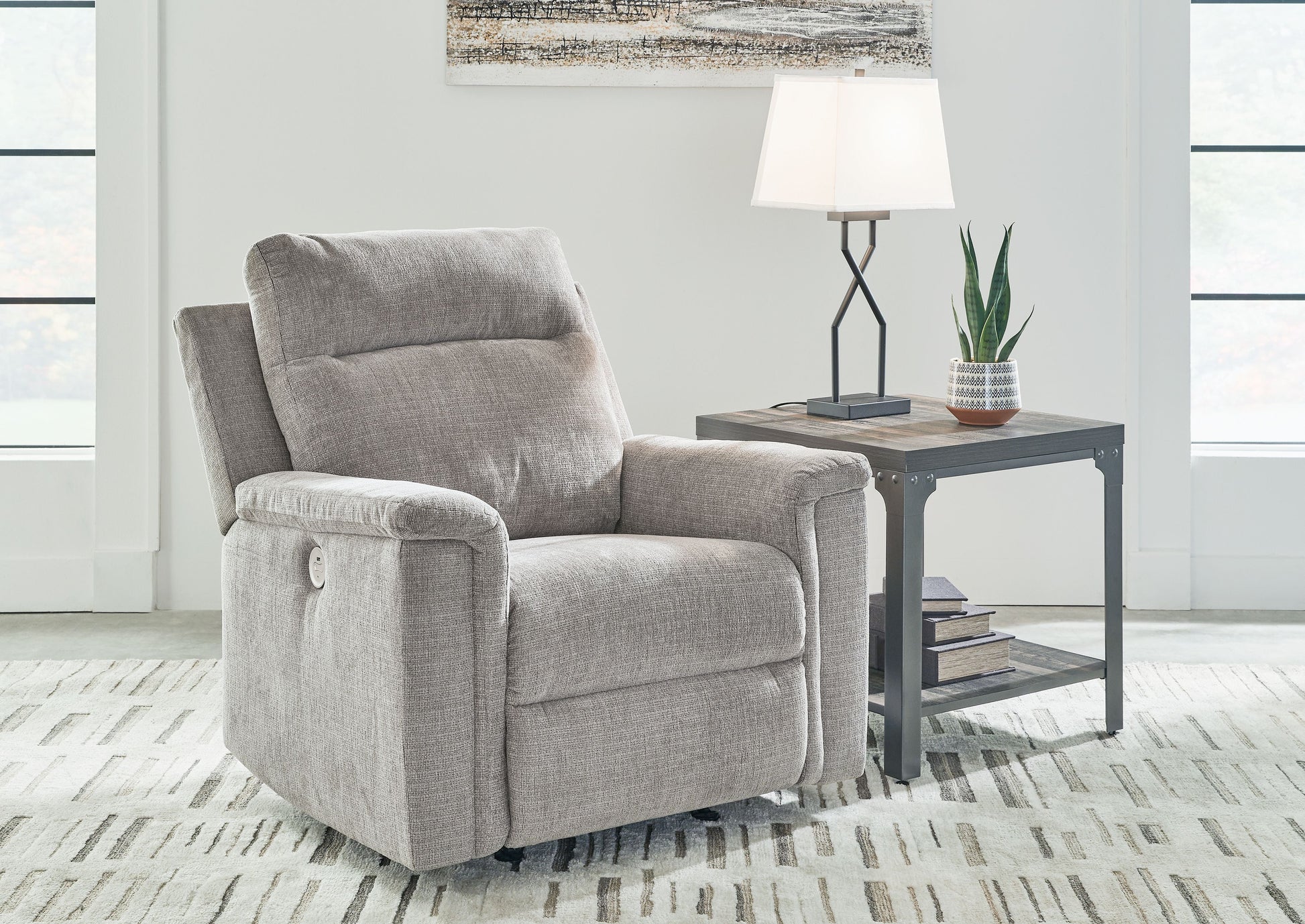 Signature Design by Ashley® Barnsana - Power Rocker Recliner | Meri Furniture
