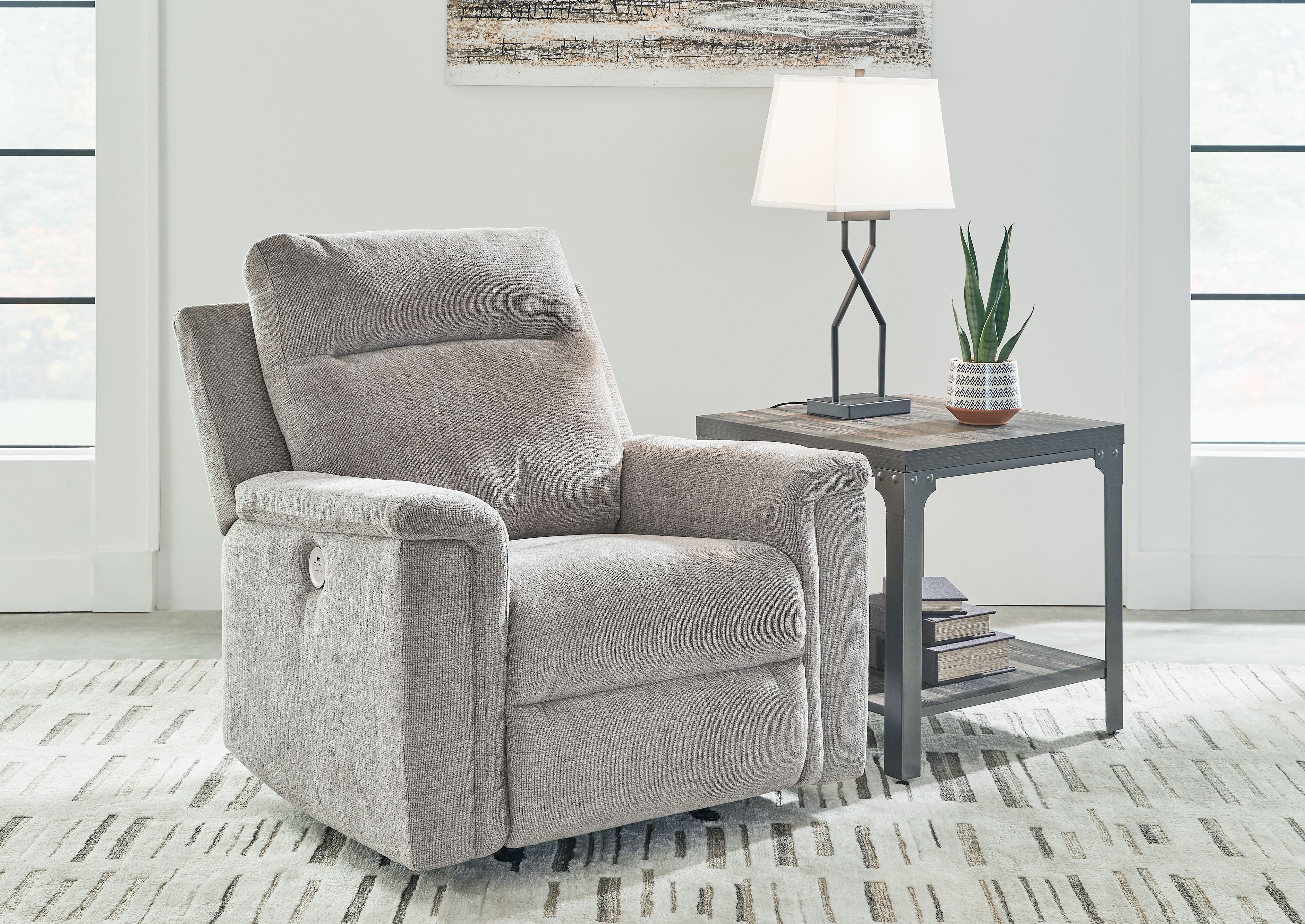 Signature Design by Ashley® Barnsana - Power Rocker Recliner | Meri Furniture